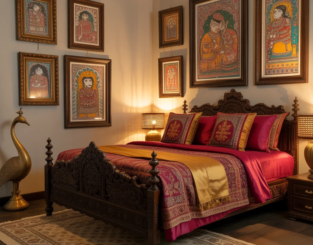 Style the Room with Traditional Indian Artwork