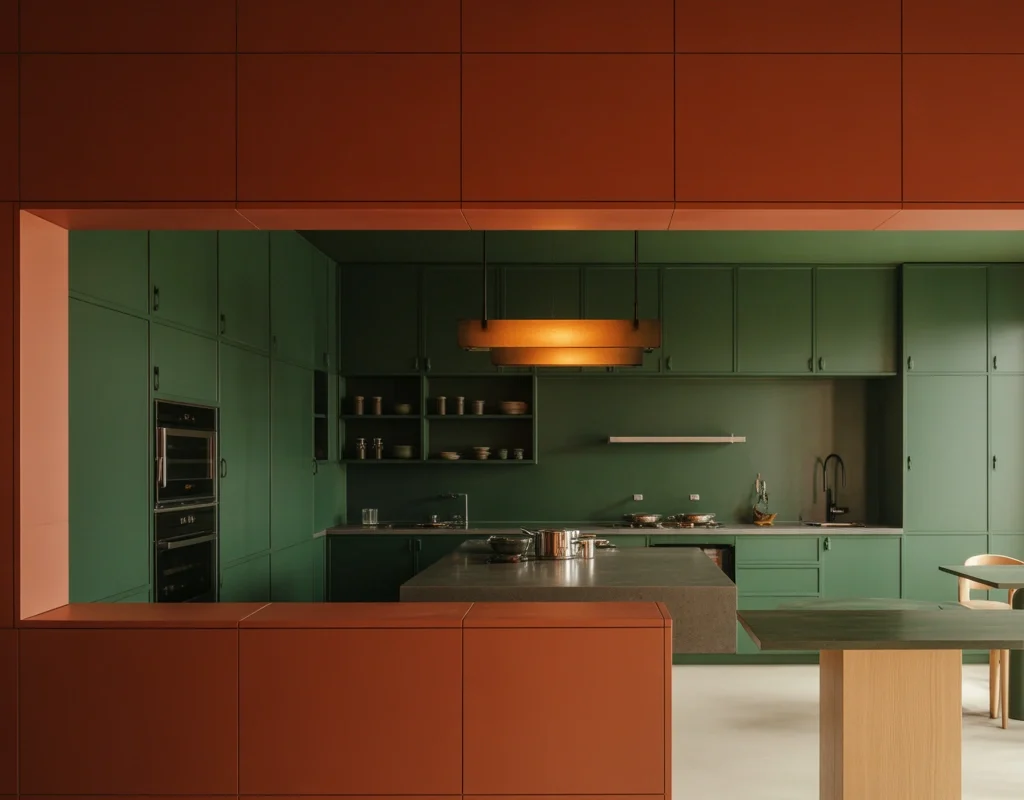 Use Color to Define the Kitchen Zone
