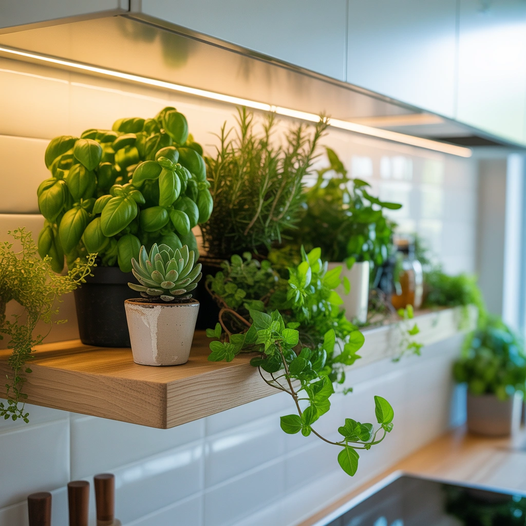 Add Fresh or Artificial Greenery
