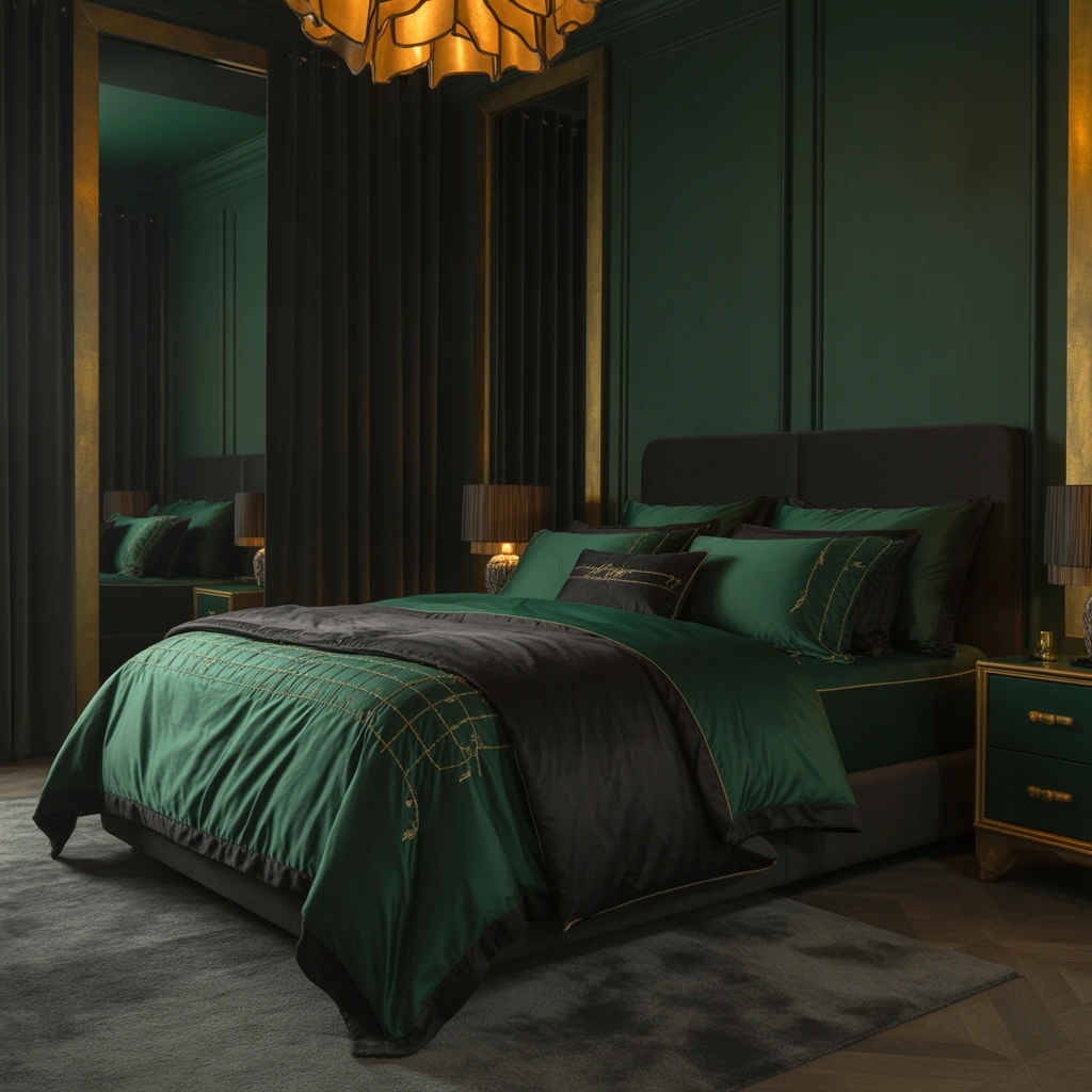 Add Gold Accents for a Luxury Bedroom