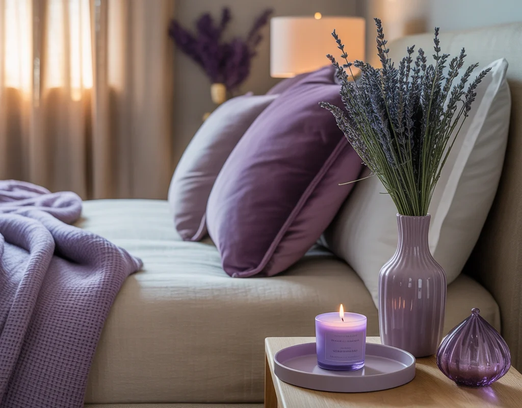 Add Purple Through Small Decorative Accessories
