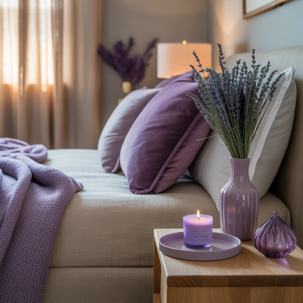 Add Purple Through Small Decorative Accessories