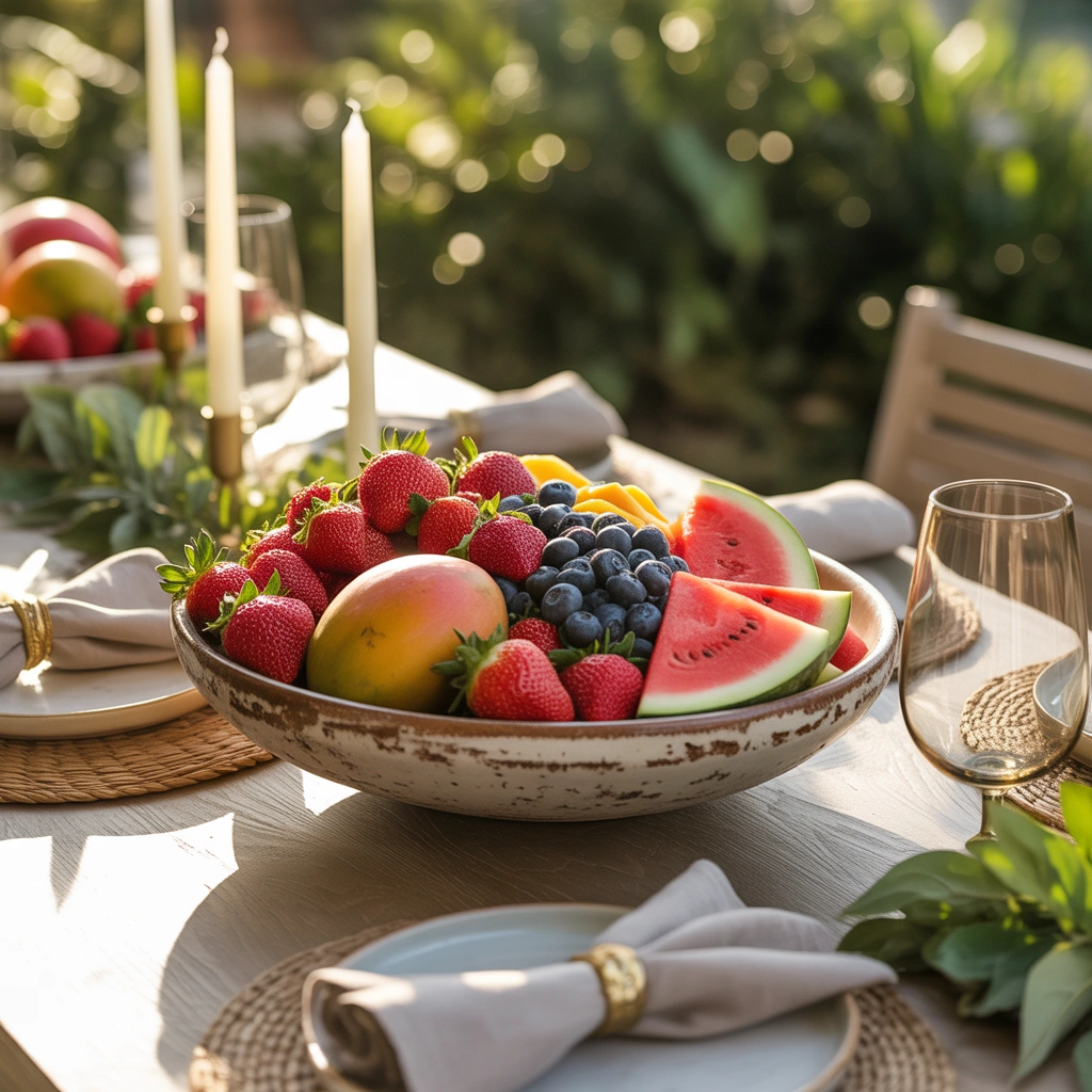 Add a Bowl of Fresh Fruit