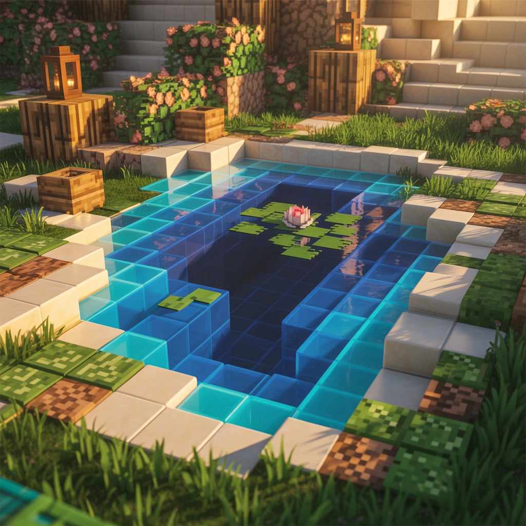 Add a Custom Minecraft Pond