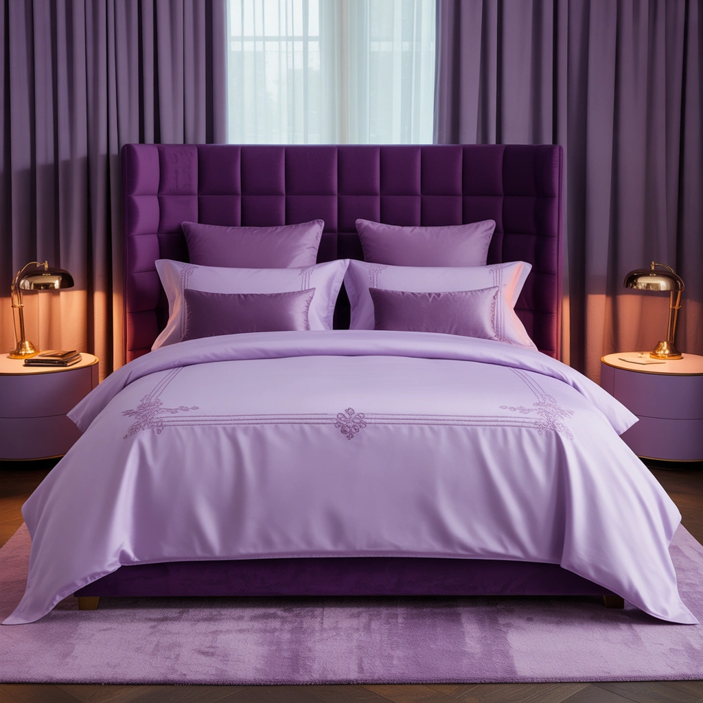 Choose a Purple Upholstered Headboard