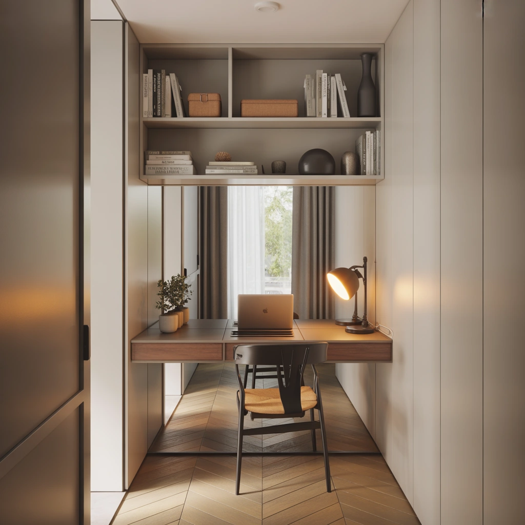 Convert a Hallway Into a Narrow Office