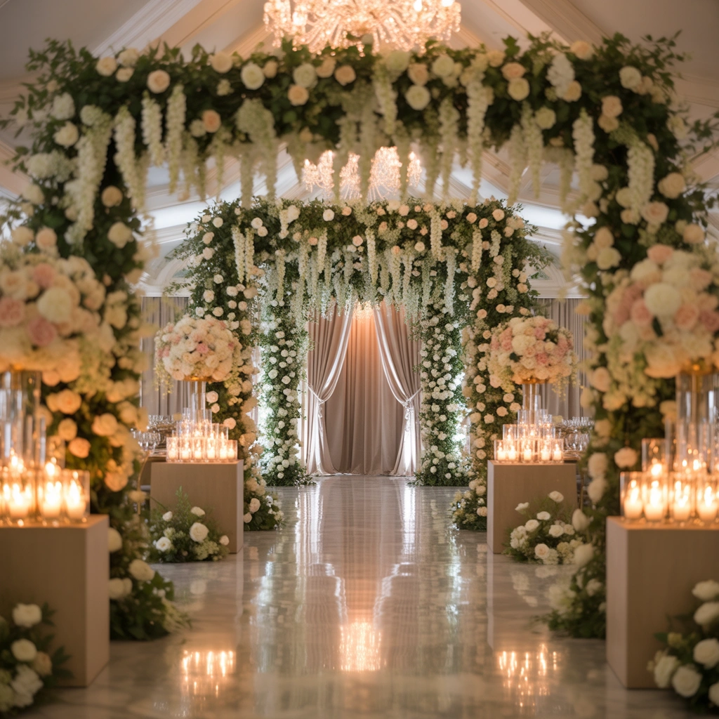 Create a Beautiful Reception Entrance