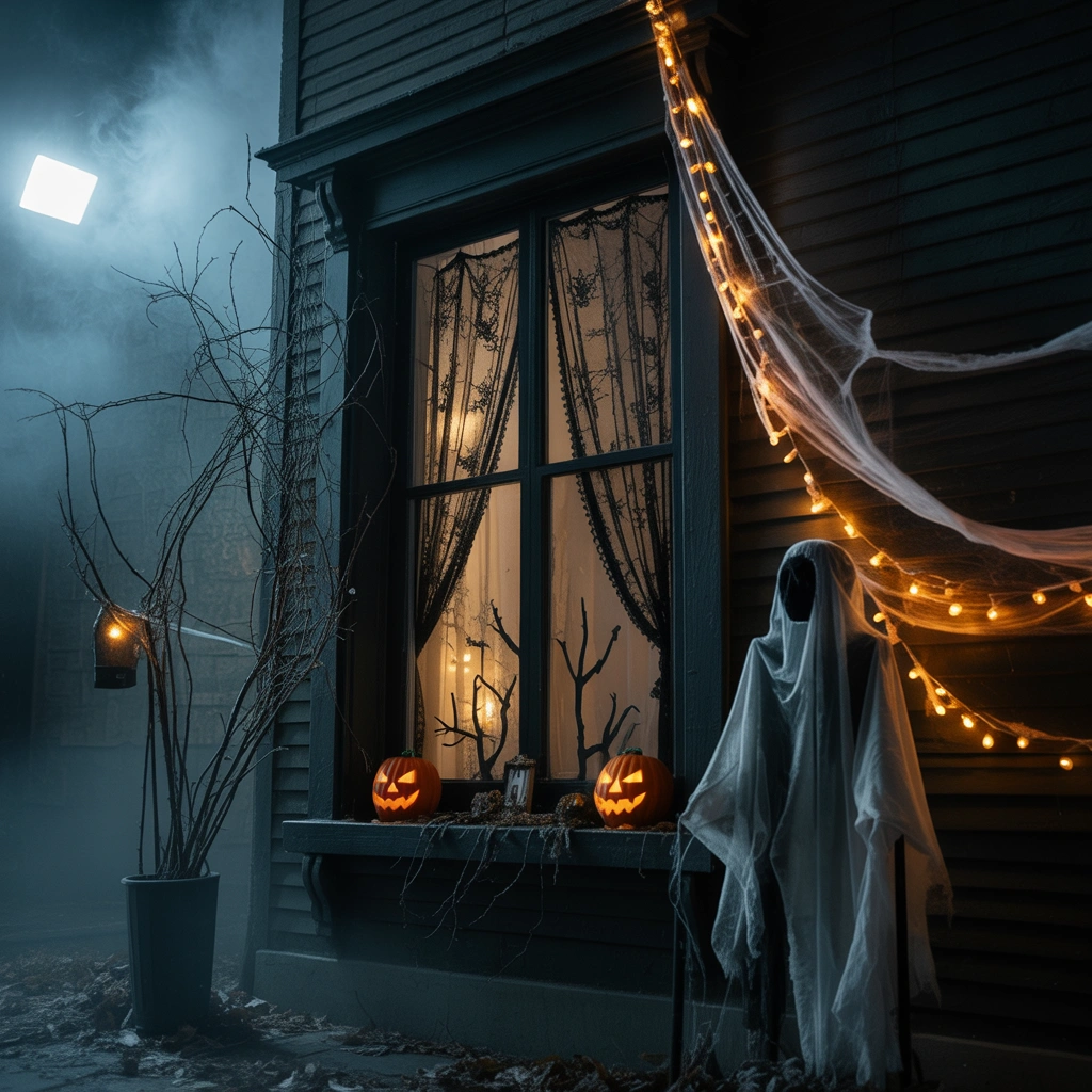 Create a Creepy Window Display