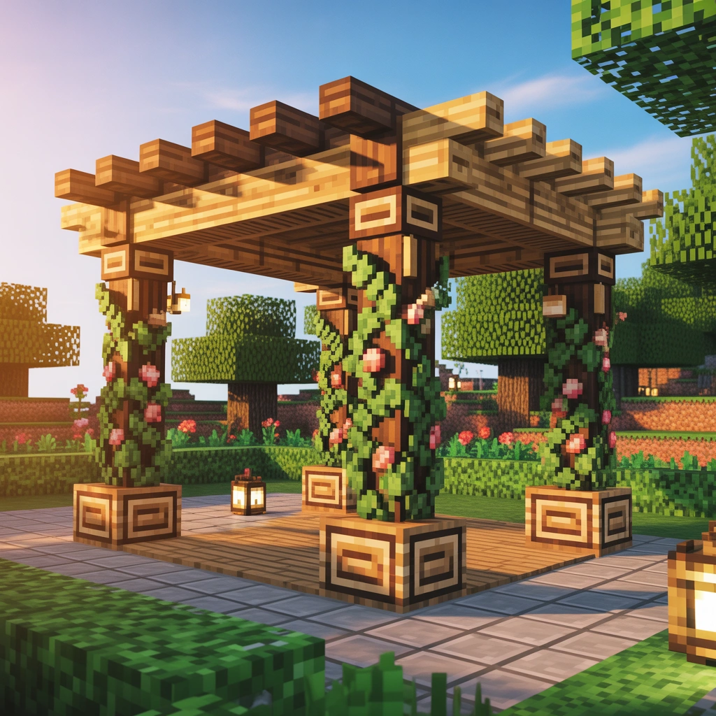 Create a Decorative Wooden Pergola
