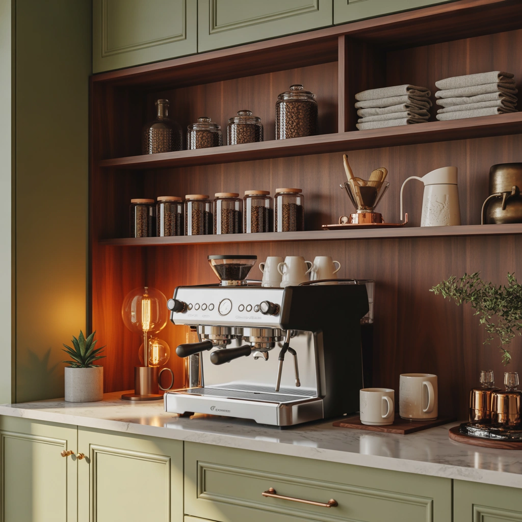 Create a Luxury Café Inspired Coffee Bar