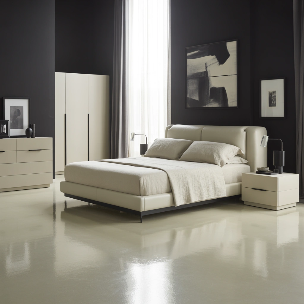 Create a Modern Black and White Bedroom