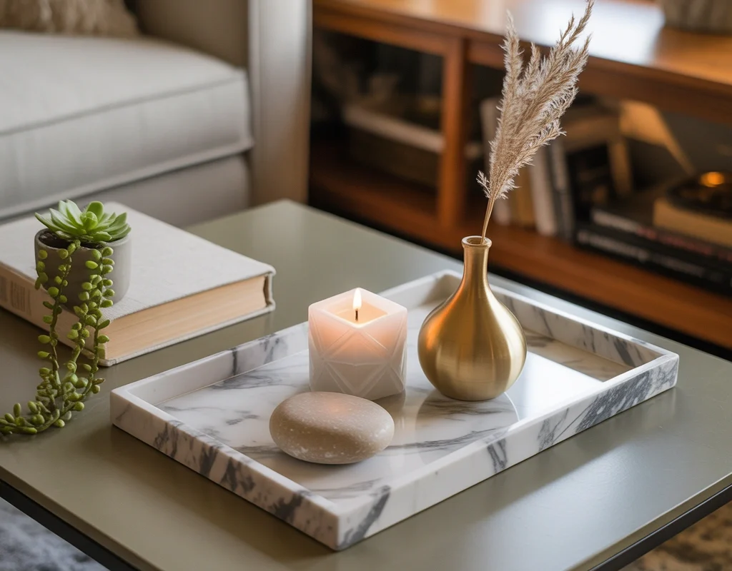 Create a Simple Decorative Tray Arrangement