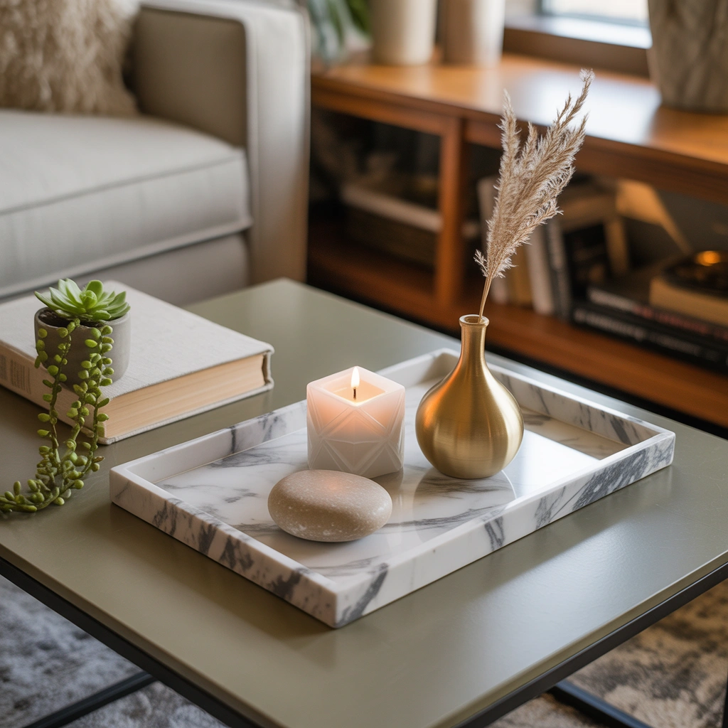 Create a Simple Decorative Tray Arrangement