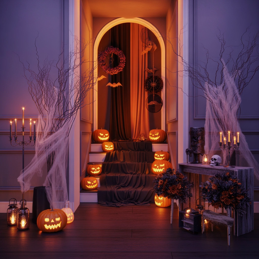 Create a Spooky Halloween Entryway
