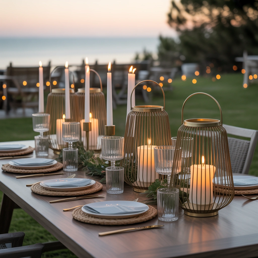 Decorate With Lanterns and Candles