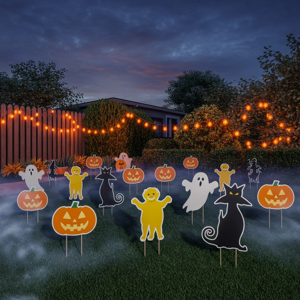 Decorate with Halloween Yard Signs