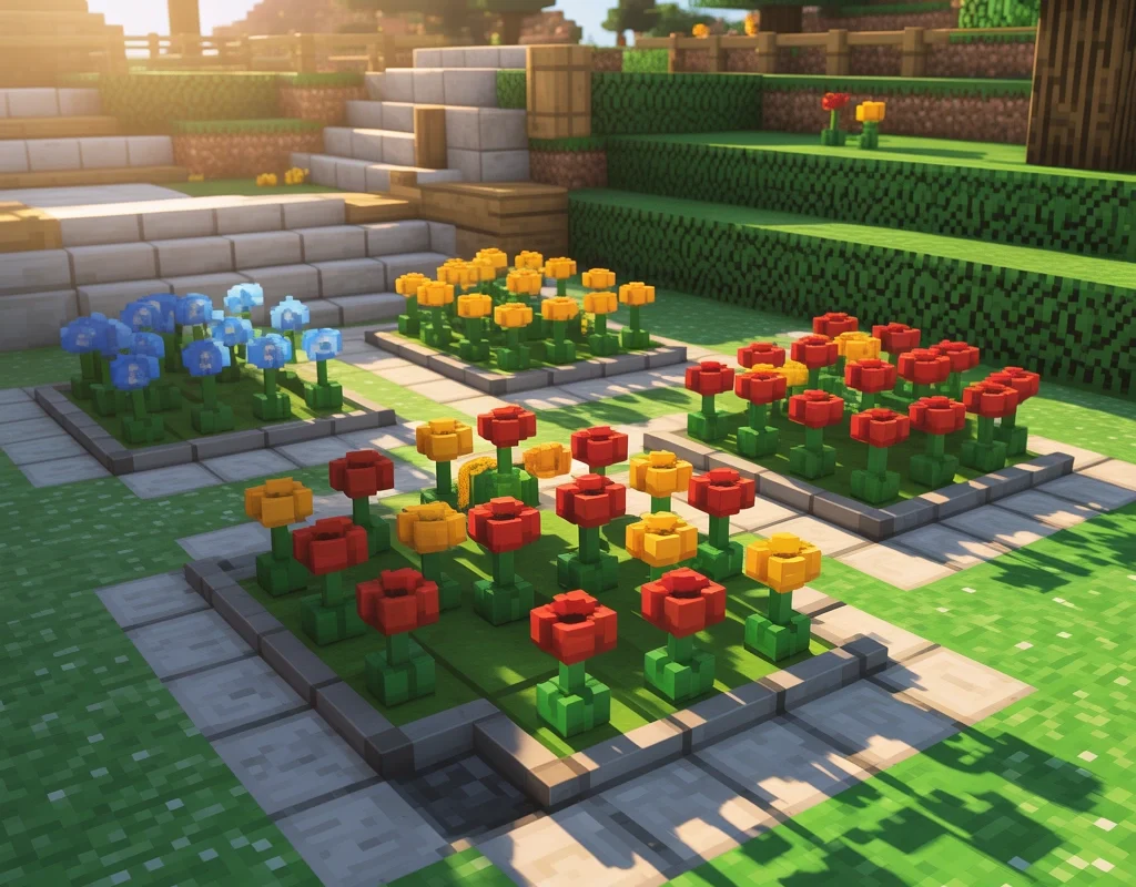 Design Decorative Flower Beds