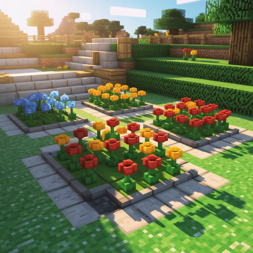 Design Decorative Flower Beds