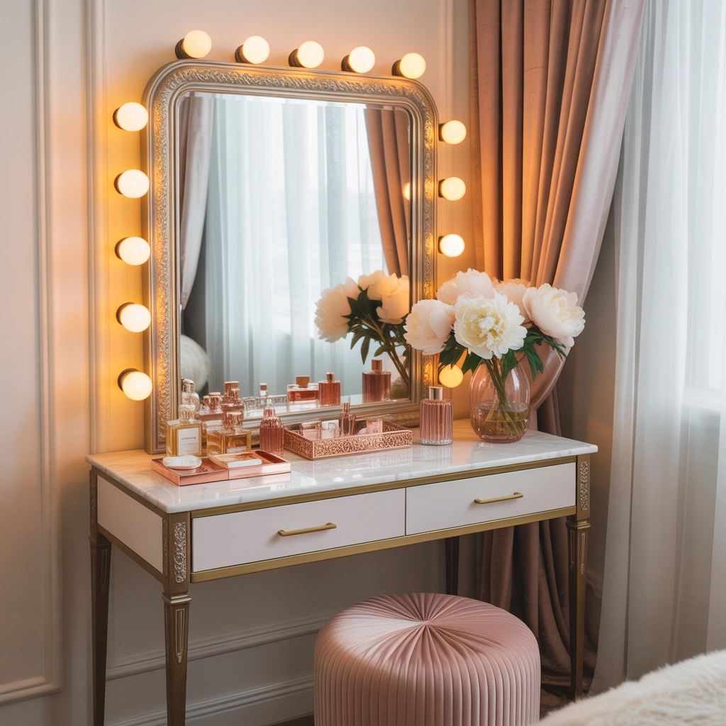 Design a Beautiful Vanity Corner