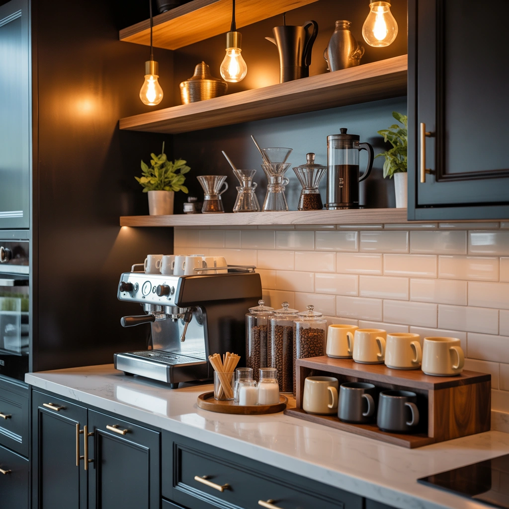 Design a Coffee Bar for Entertaining Guests