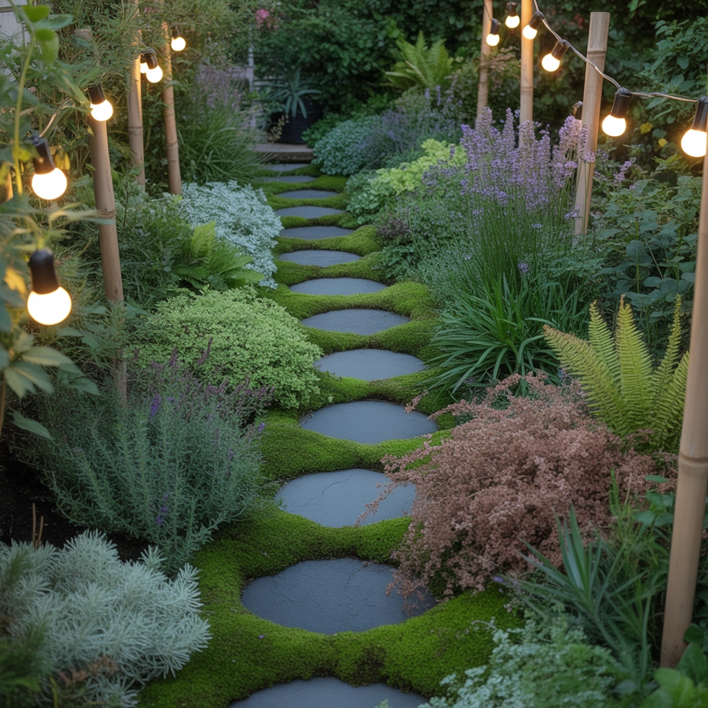 Design a Narrow Garden Path