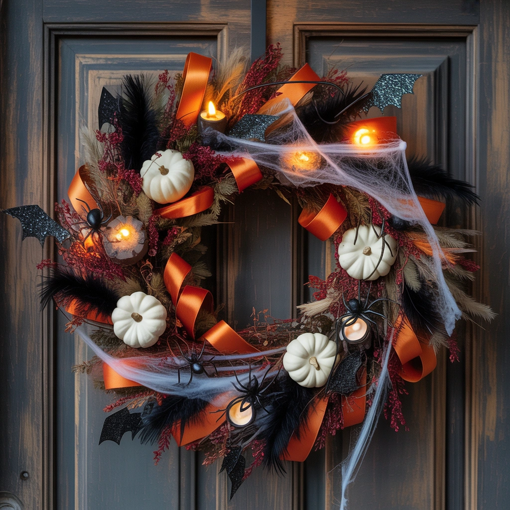 Halloween Door Wreath