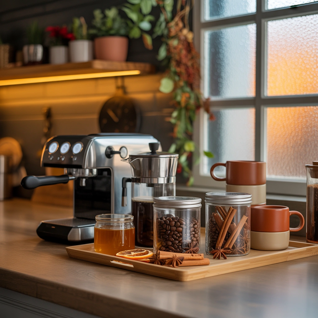 Make a Seasonal Coffee Bar