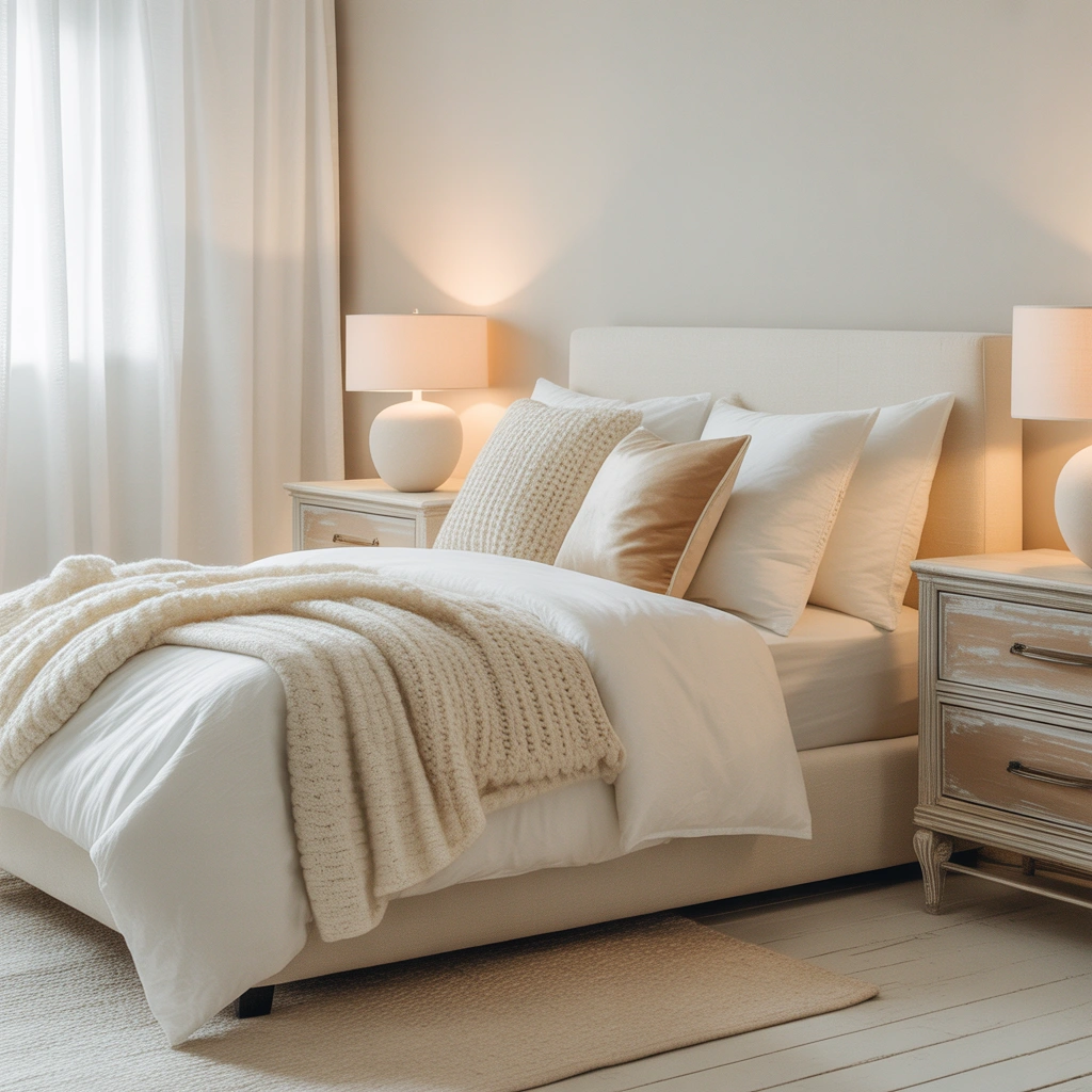 Mix Different Shades of White