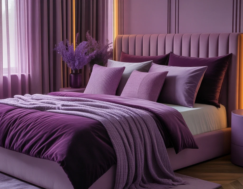 Mix Multiple Shades of Purple