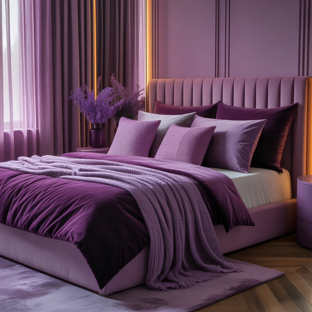 Mix Multiple Shades of Purple