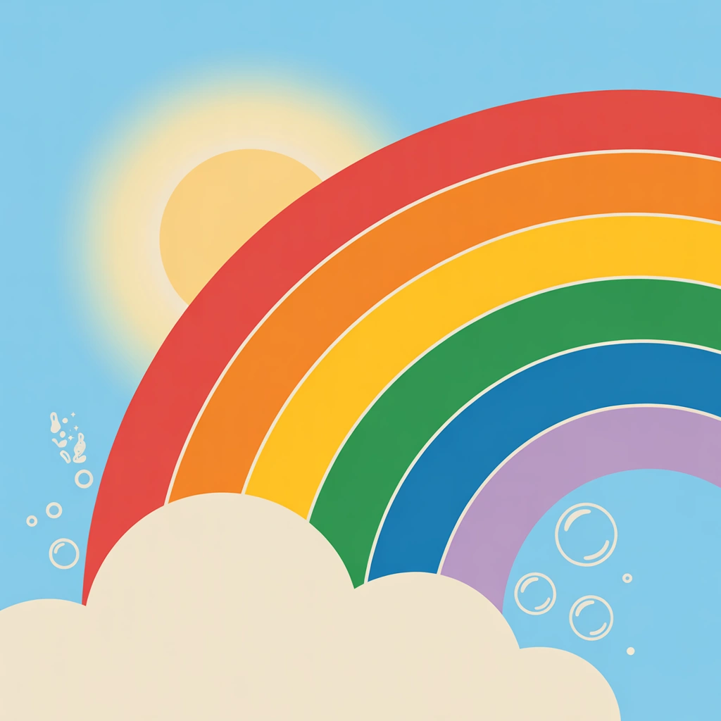 Rainbow and Sunshine Prints