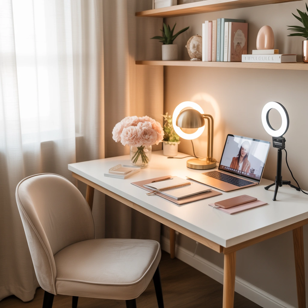 Set Up a Home Office for Video Meetings
