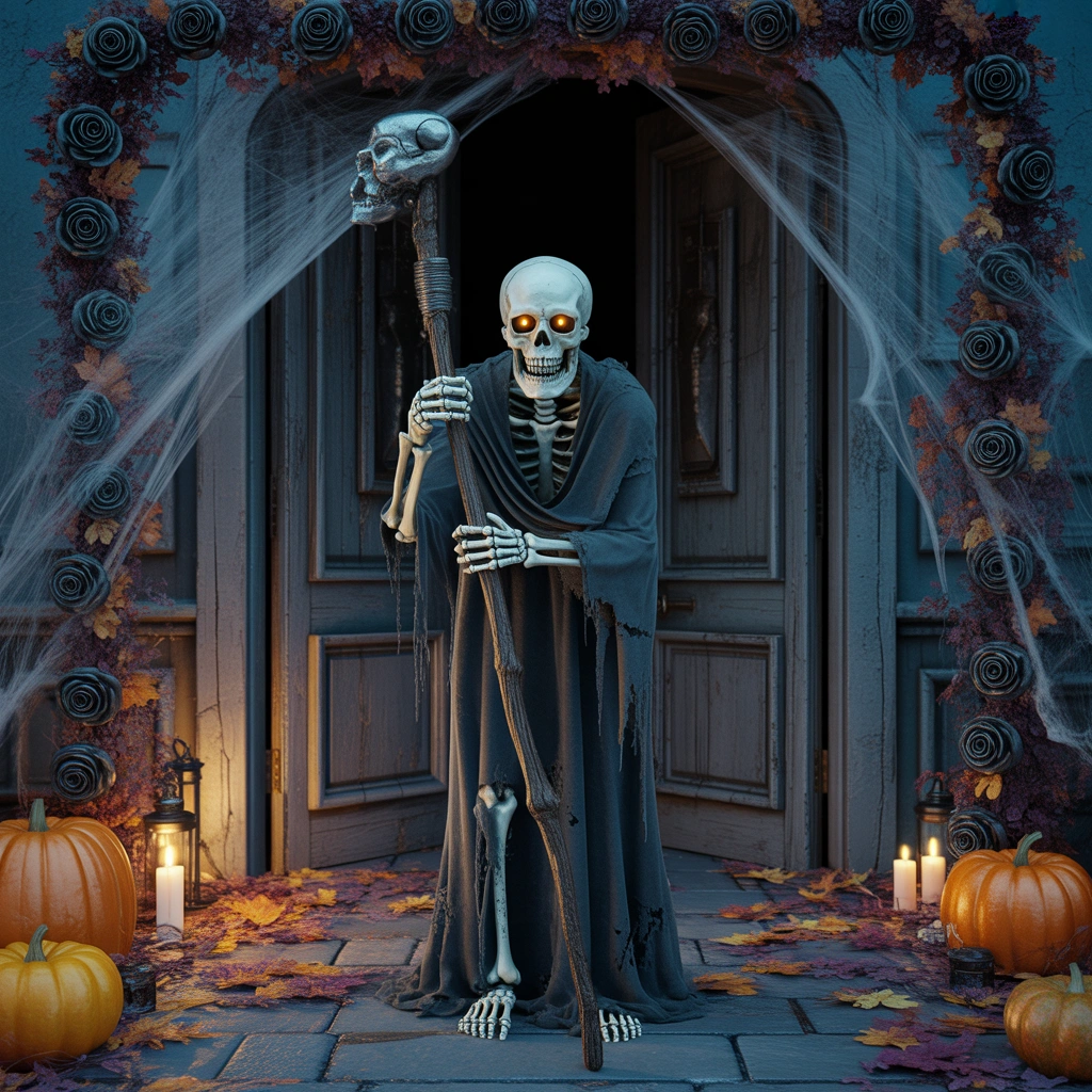 Skeleton Guard at the Door