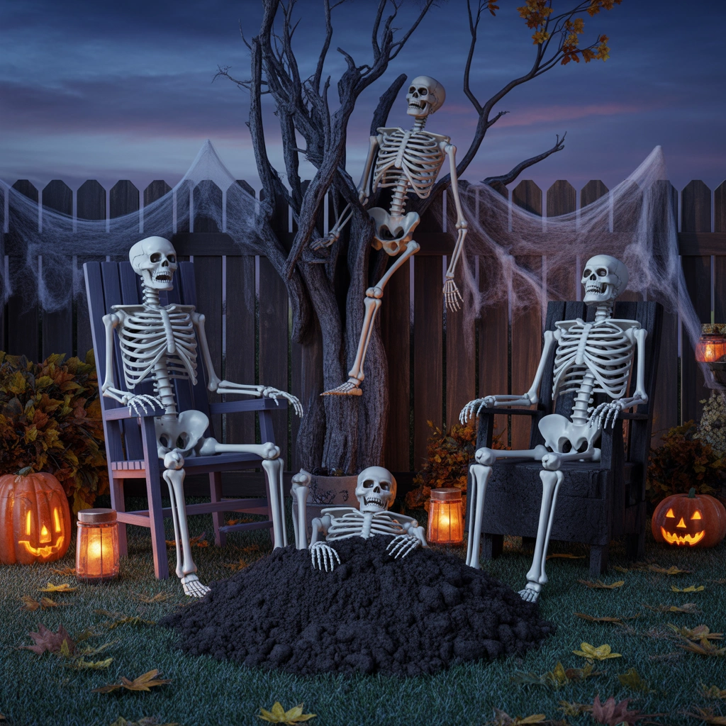 Stage a Skeleton Scene