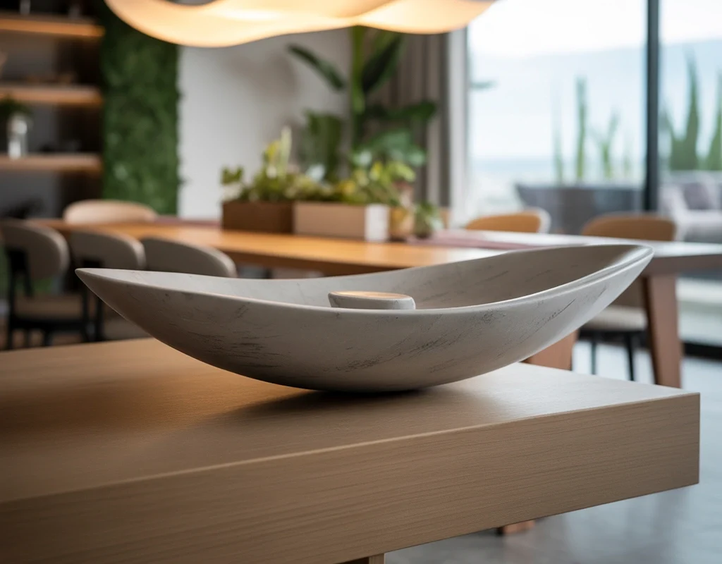 Statement Vessel Basin as a Decorative Feature