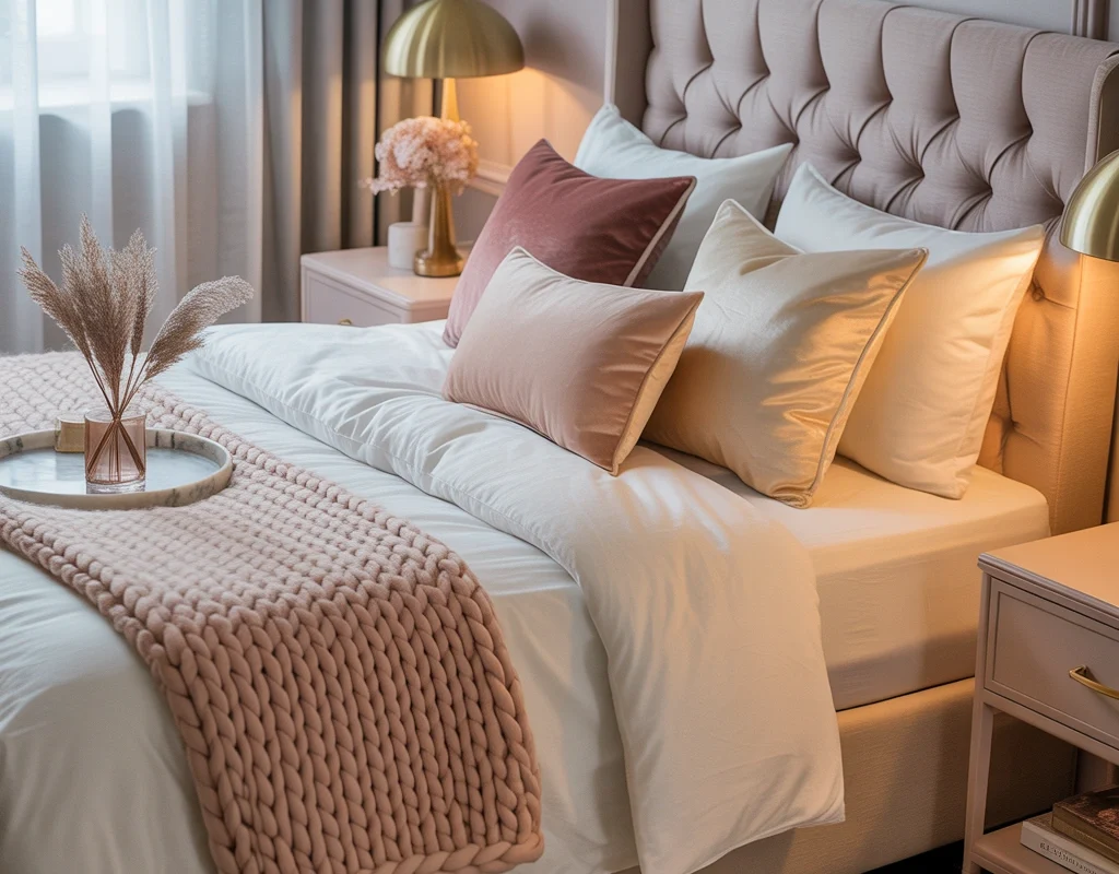 Style the Bed with Layered Bedding