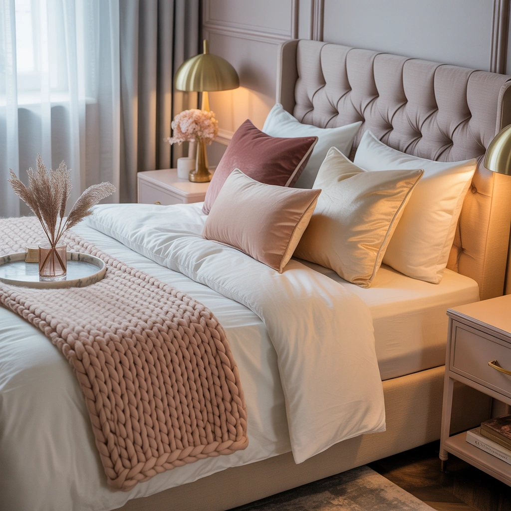 Style the Bed with Layered Bedding