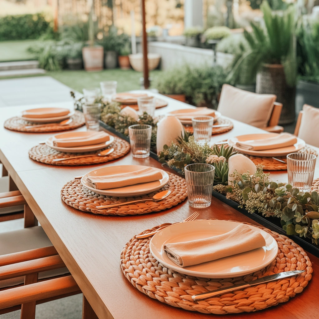 Style the Table With Woven Placemats
