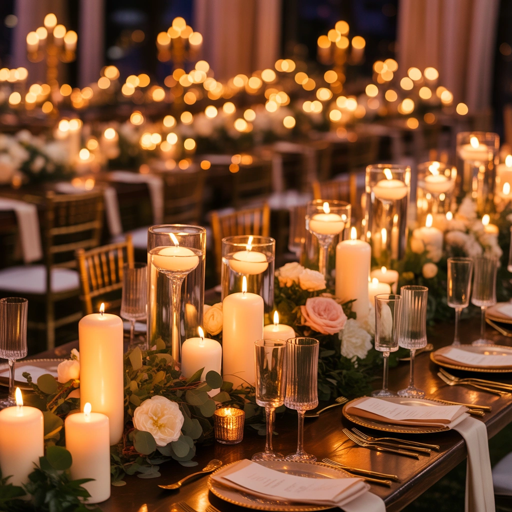 Use Candlelight to Create a Warm Atmosphere