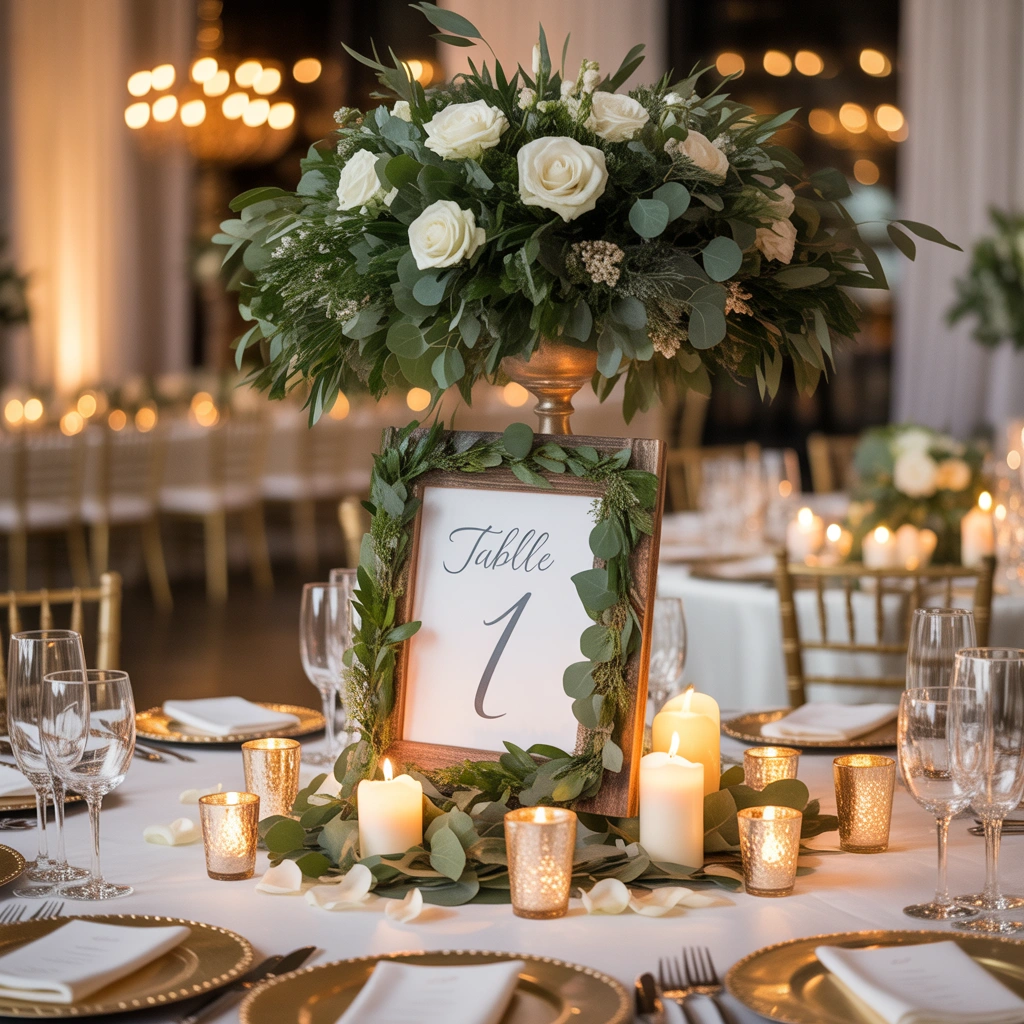 Use Creative Table Numbers