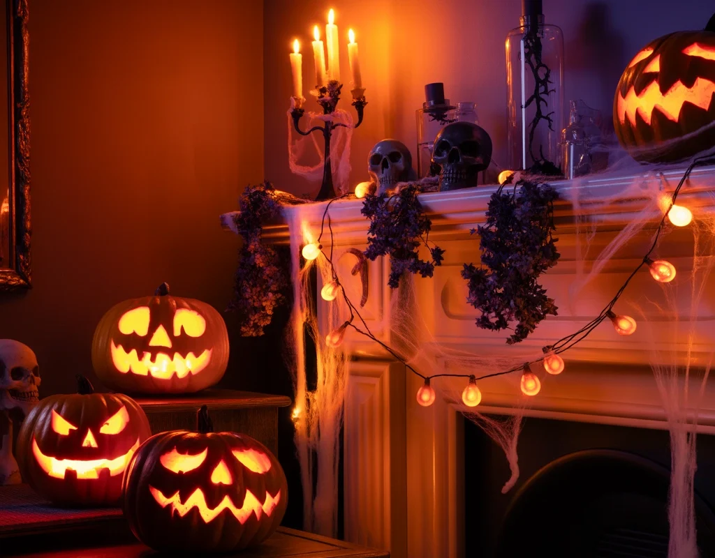 Use Halloween Lighting to Complete the Atmosphere
