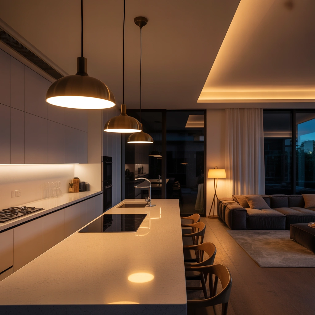 Use Lighting to Define Each Zone