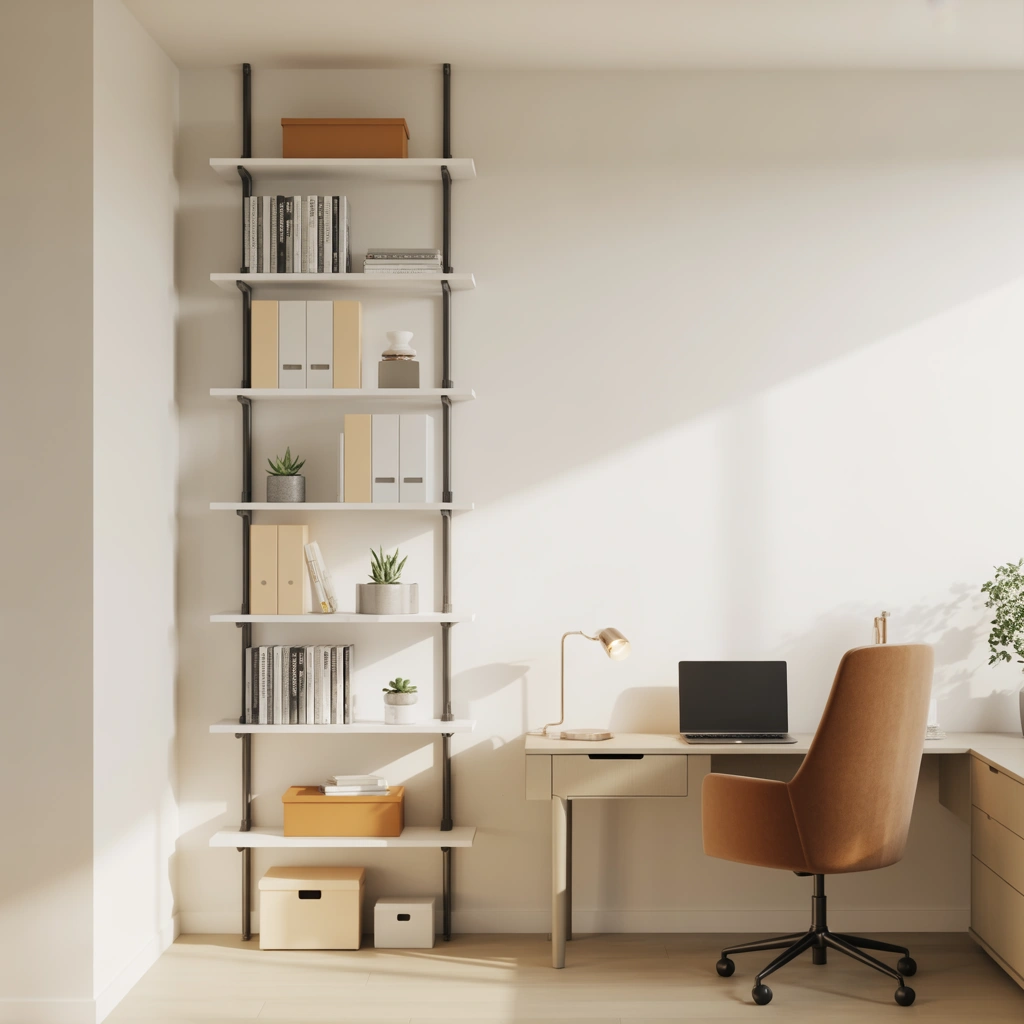 Use Vertical Storage to Save Floor Space