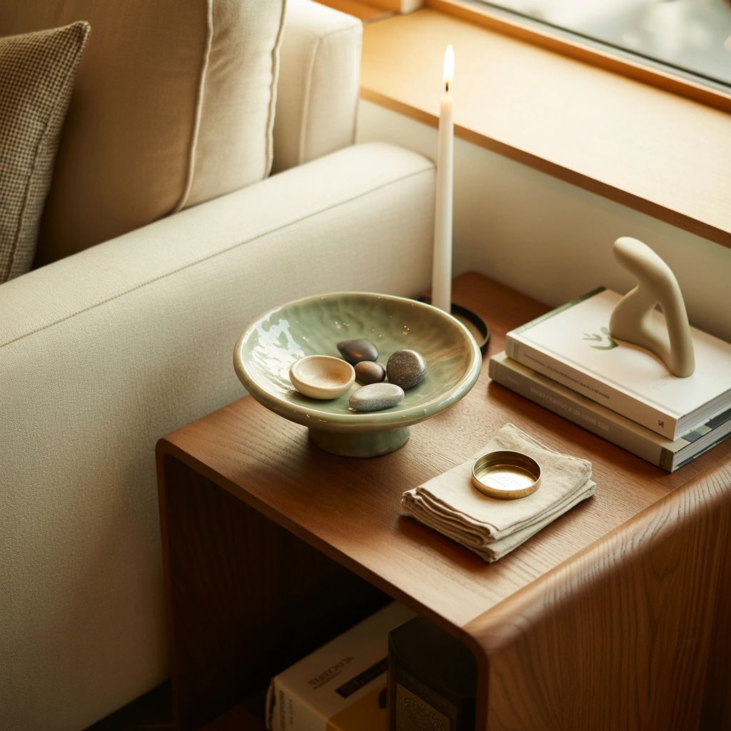 Use a Decorative Bowl for Small Essentials