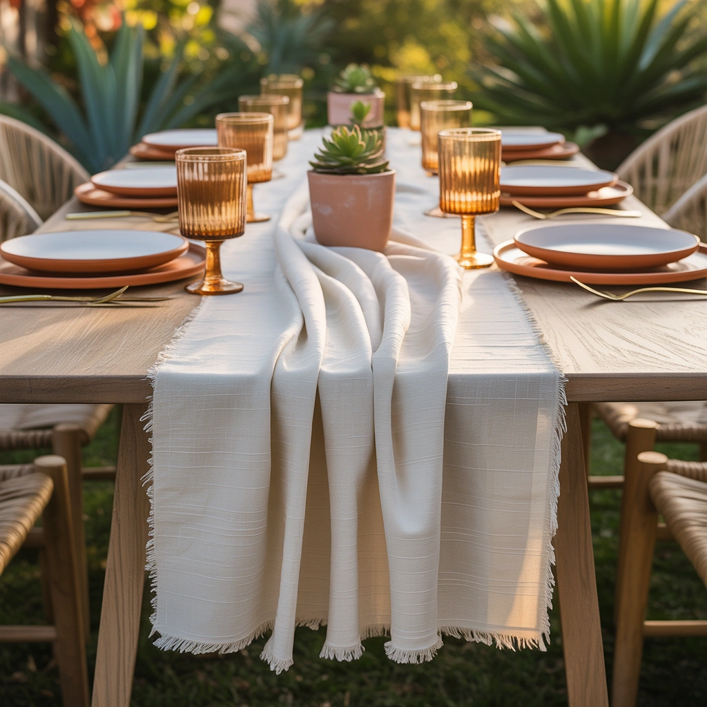 Use a Linen Table Runner