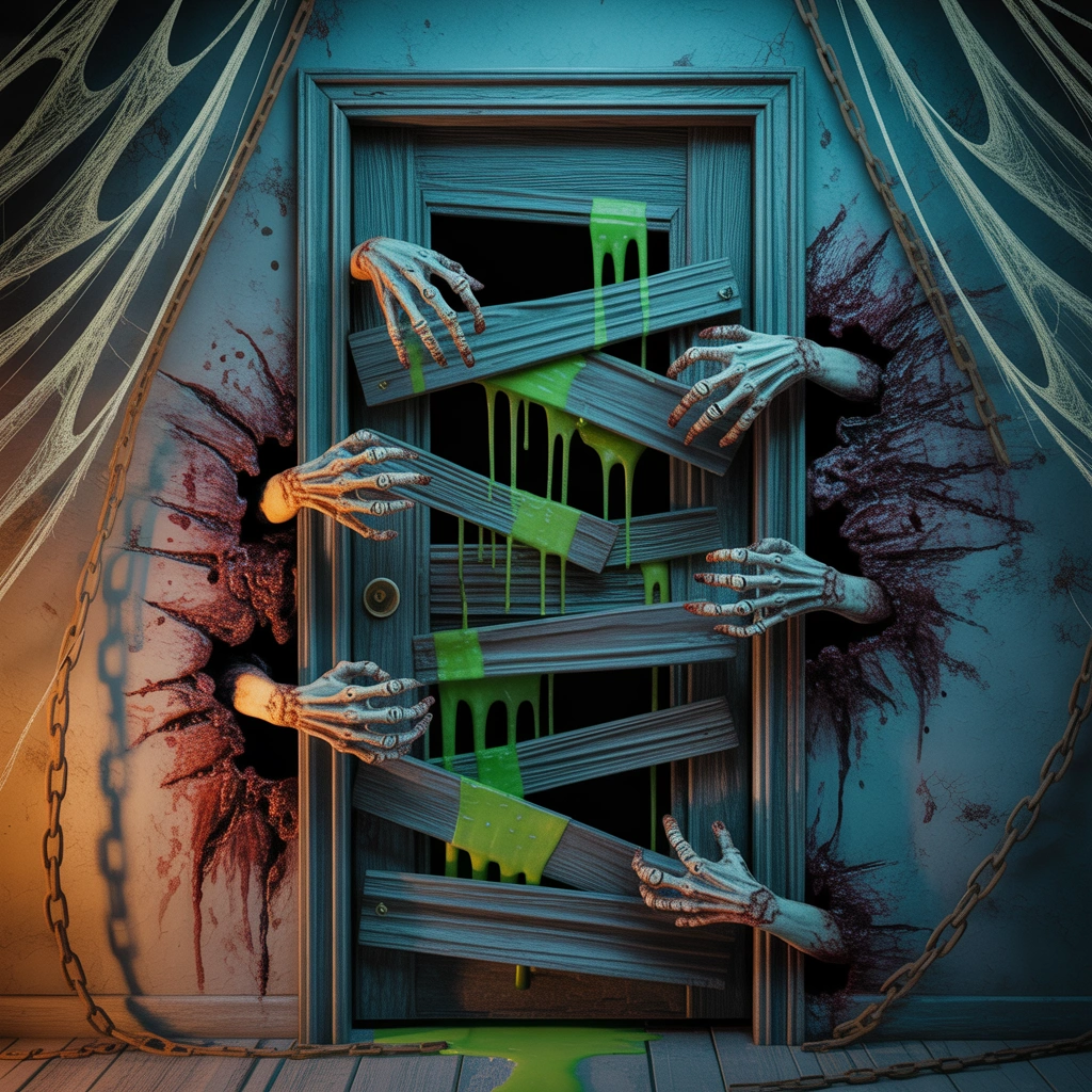 Zombie Outbreak Door